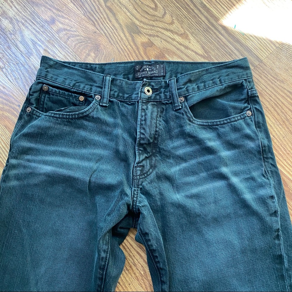 Lucky Brand Men's Straight Jeans - Dark Blue - Picture 2 of 7